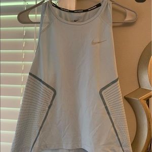 Light blue Nike tank top